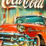 Cuadro Coca Cola Auto