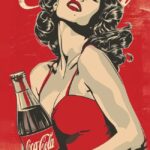 Cuadro Coca cola Retro