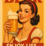 Cuadro Beer Retro
