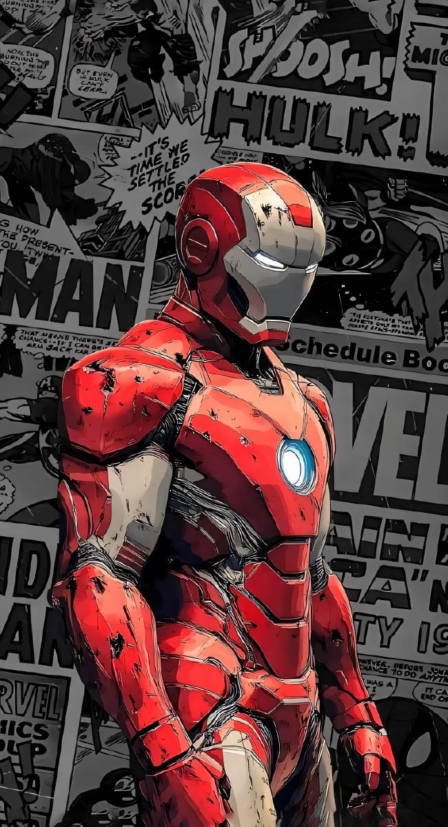 infa0050-50 Cuadro Iron man - Image 1