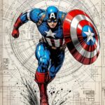 Cuadro Capitan America 2